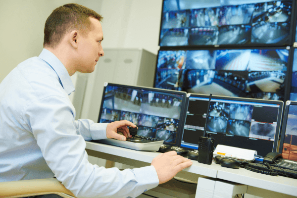 Which industries can Remote Video Monitoring be used for security?